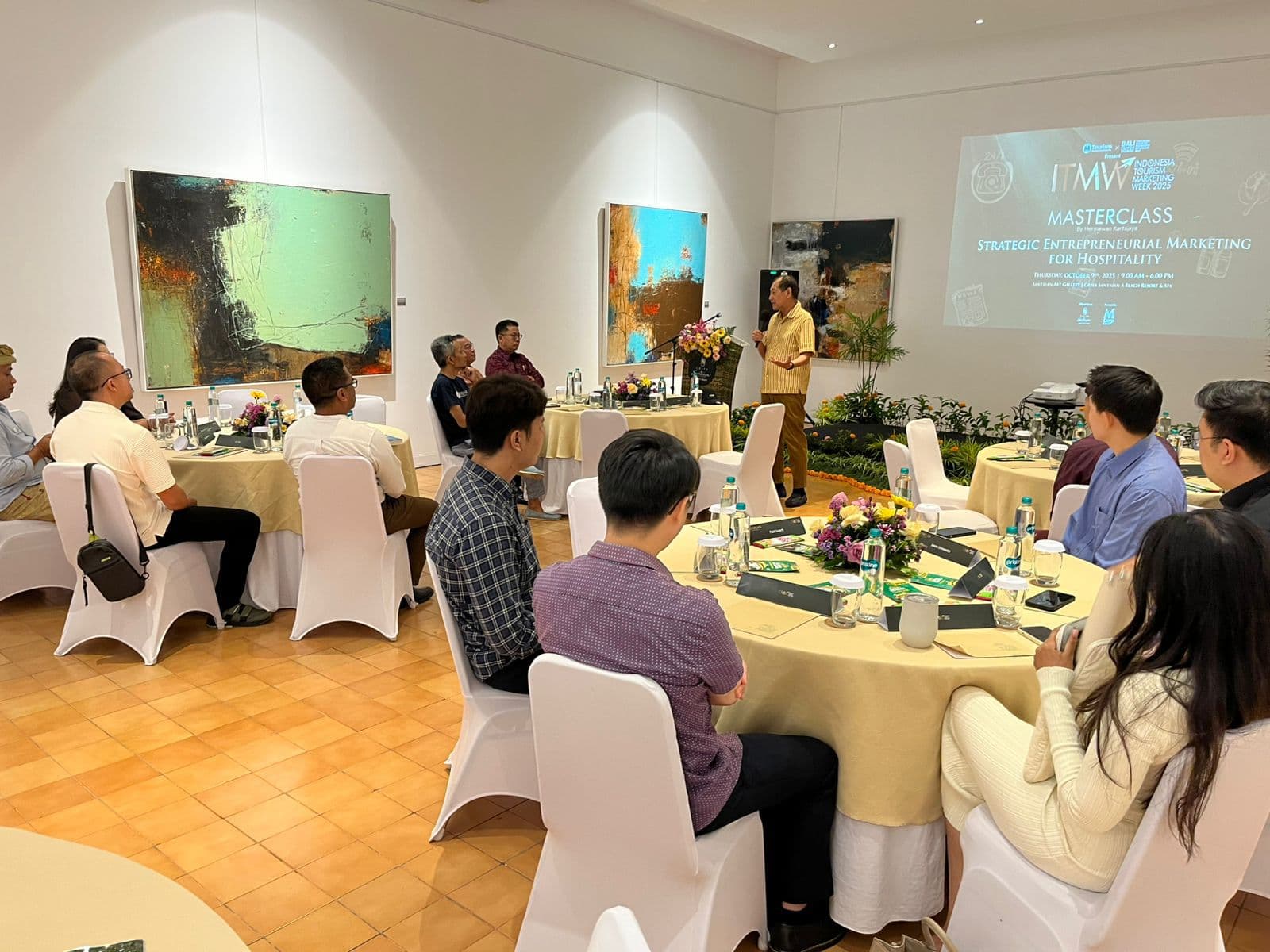 Masterclass at Santrian Art Gallery