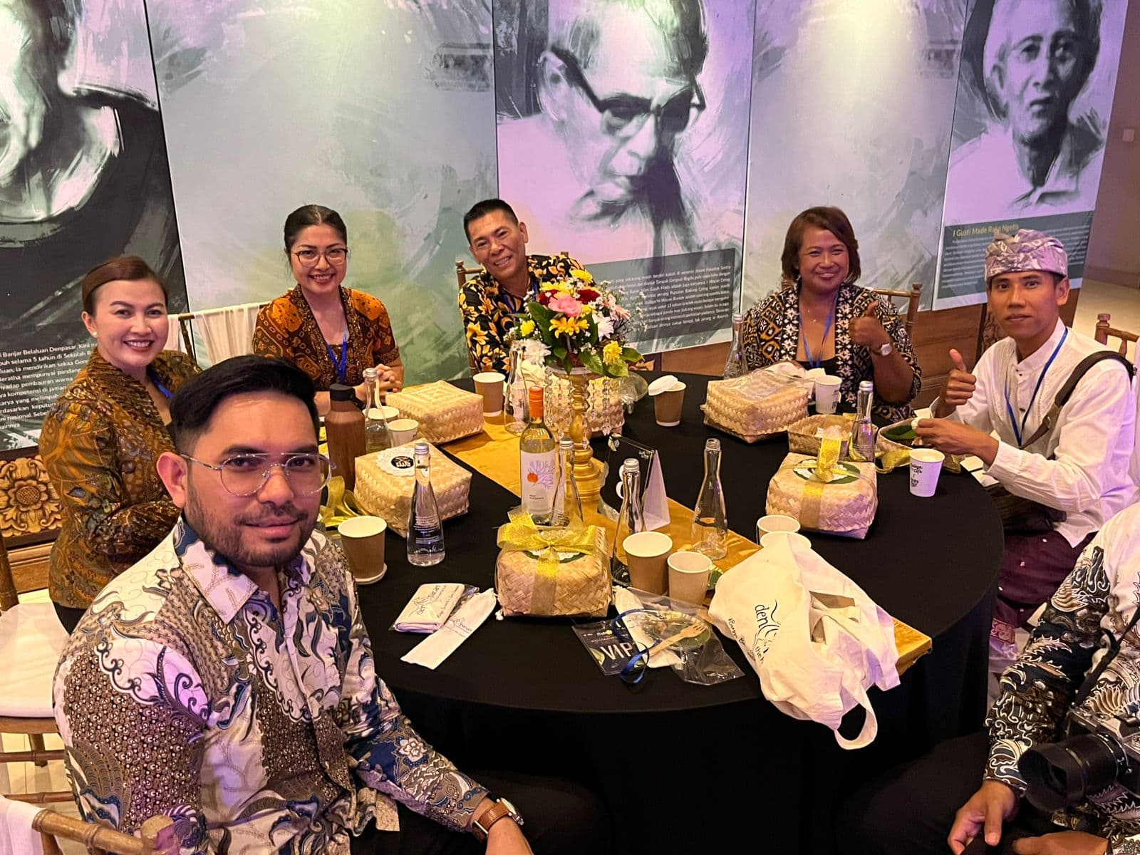 Networking dinner with delegates